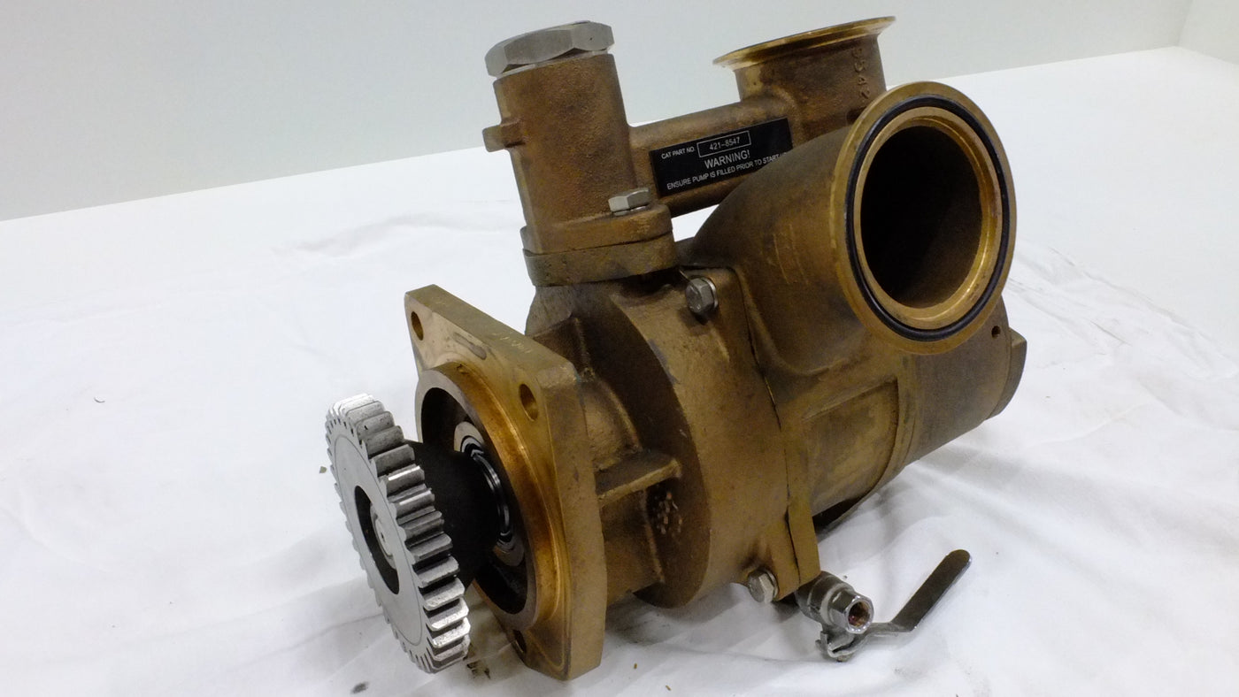 caterpillar 421-8547 C18, cat 3406E sea water pump